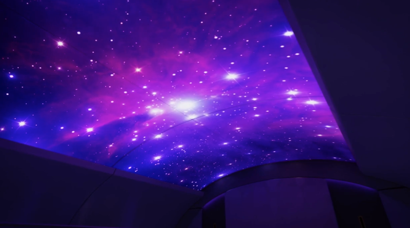 Illustration for article titled Boeing Wants to Turn the Interiors of Its Planes Into Giant Screens